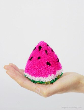 Pom pom watermelon.