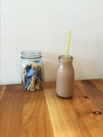 nutella and banana milkshake at Cereal Killa.