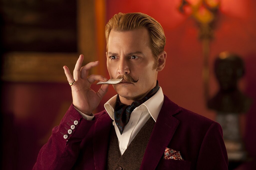 Mortdecai setting a tone for moustaches. Photo / BagoGames.com