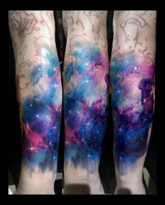 Galaxy tattoo