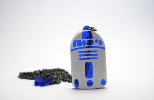 The R2 necklace from Planet Rawr